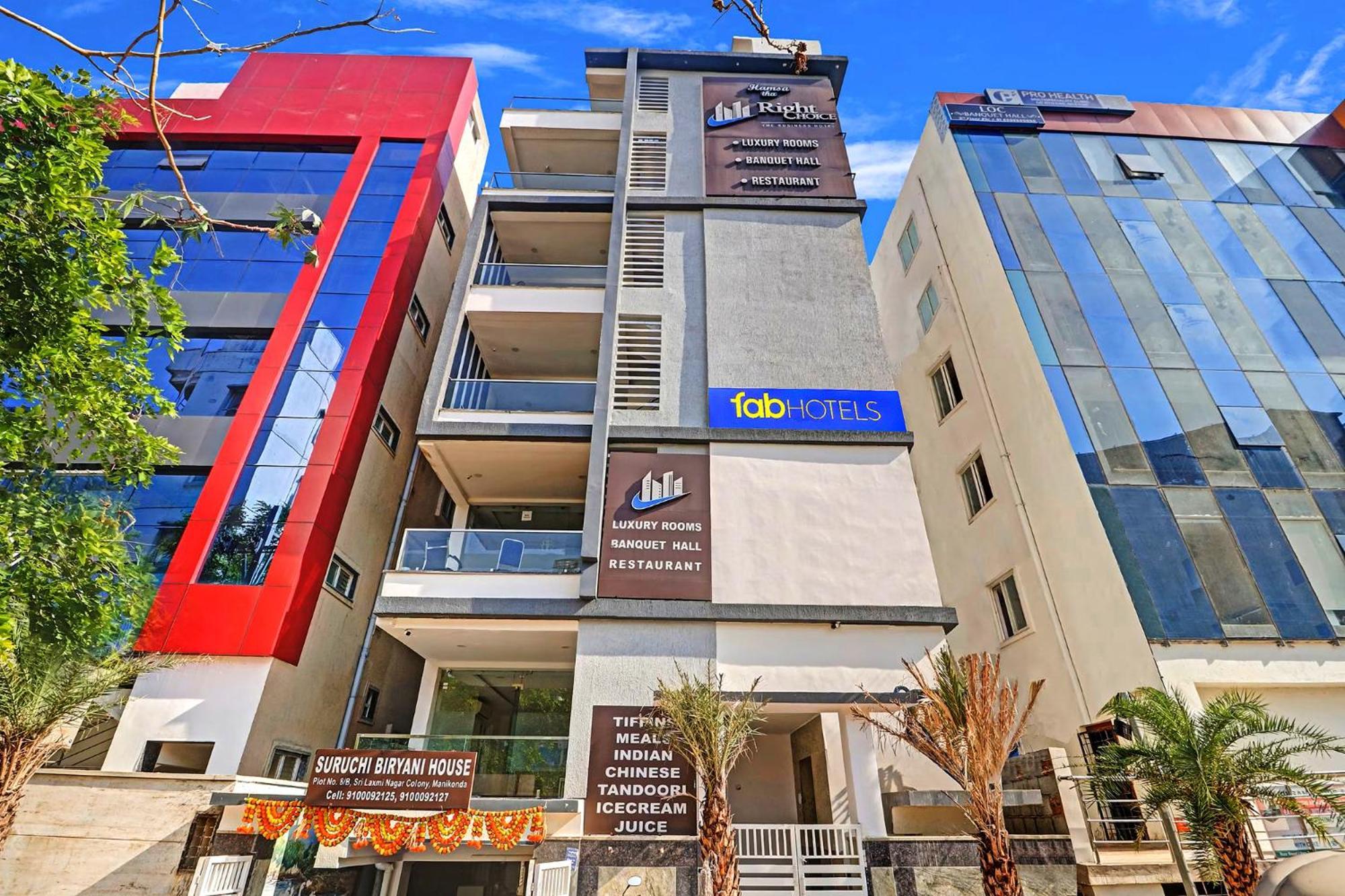 Fabhotel Hamsa The Right Choice - Nr Lanco Hills, Manikonda Hyderabad Exterior photo